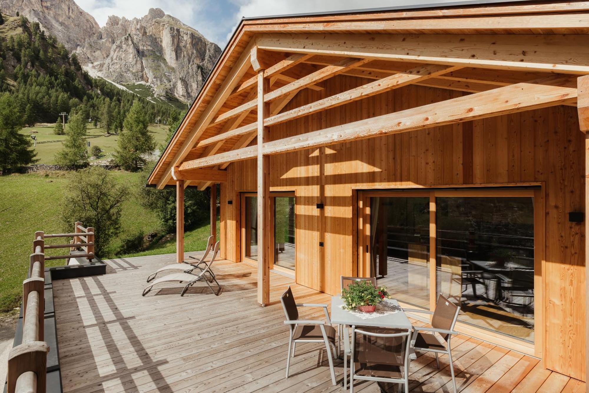 Chalet Laerchenhof コルフォスコ エクステリア 写真
